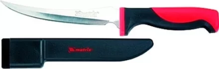 Нож рыбака "FILLET KNIFE" small 150 мм двухкомпонентная рукоятка пластиковые ножны MATRIX KITCHEN 79108 купить в Нижневартовске