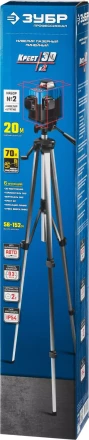 Нивелиры лазерные Крест-3D 360 3 перпендикулярные плоскости со штативом серия ПРОФЕССИОНАЛ купить в Нижневартовске