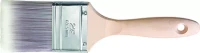 Кисть плоская Platinum 2.5" искусственная щетина деревянная ручка / Matrix 83330