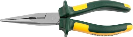 Тонкогубцы KRAFTOOL&quot;KRAFT-MAX&quot;,Cr-Mo,маслобензост двухкомп рукоятки,шарнирное соединение с повыш износост,200мм 22011-3-20 купить в Нижневартовске