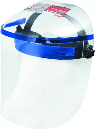 Щиток защитный 425х220 мм пластик защита для лица цельный корпус  MATRIX 89126 купить в Нижневартовске