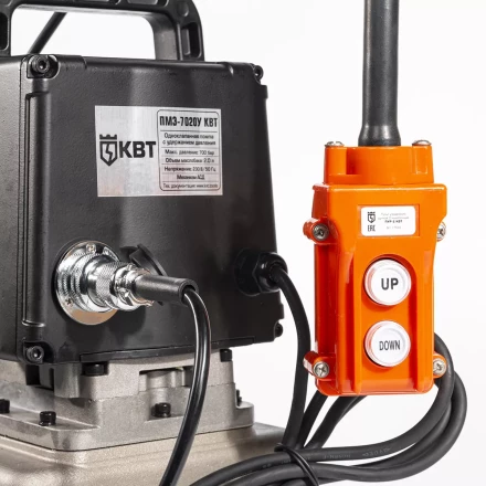 Насосная гидравлическая станция КВТ ПМЭ-7020у объем маслобака 2.0 л с удержанием (79664) купить в Нижневартовске