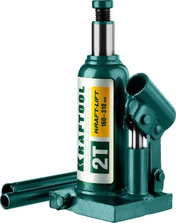 Домкрат гидравлический бутылочный &quot;Kraft-Lift&quot;, сварной, 2т, 160-310мм, KRAFTOOL 43462-2 43462-2_z01 купить в Нижневартовске