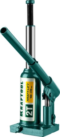 Домкрат гидравлический бутылочный &quot;Kraft-Lift&quot;, сварной, 2т, 160-310мм, KRAFTOOL 43462-2 43462-2_z01 купить в Нижневартовске