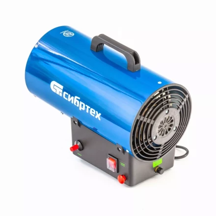 Газовая тепловая пушка СТГ-10, 10 кВт, 300 м3/ч, пропан-бутан Сибртех 96451 купить в Нижневартовске