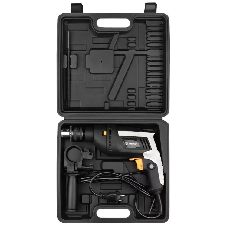 Дрель ударная DEKO DKID650W, 063-4092, в кейсе купить в Нижневартовске