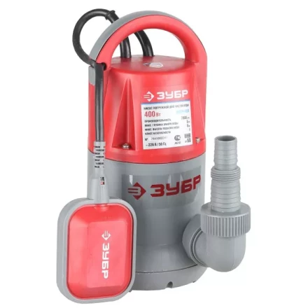 Насос ЗУБР погружной для чистой воды, пропускная способность 200 л/мин, 400Вт ЗНПЧ-400 купить в Нижневартовске