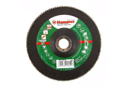 Круг Лепестковый Торцевой (КЛТ) HAMMER КЛТ 1 Ф180х22 Р40 213-013 купить в Нижневартовске