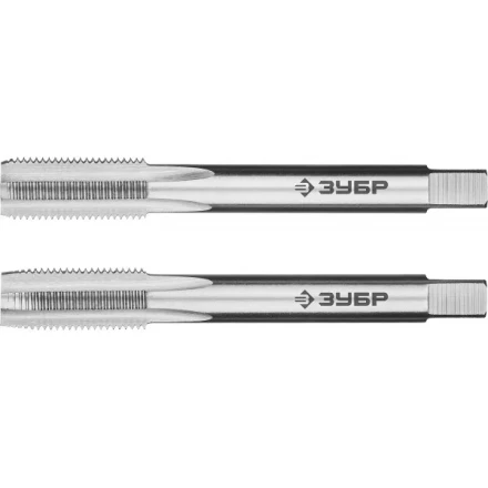 Метчики ЗУБР "ЭКСПЕРТ" машинно-ручные, комплектные для нарезания метрической резьбы с мелким шагом, М10 x 1,0, 2шт 4-28007-10-1.0-H2 купить в Нижневартовске