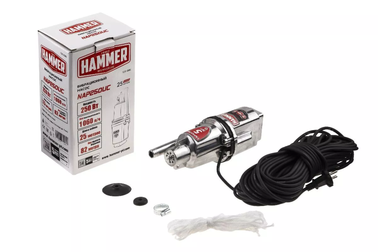 Вибрационный насос HAMMER NAP250UC(25) купить в Нижневартовске