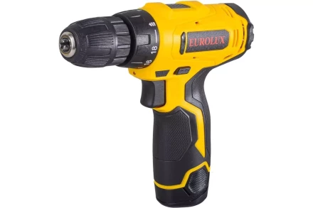Дрель-шуруповерт Eurolux ДА-12/1Li 72/14/37 купить в Нижневартовске