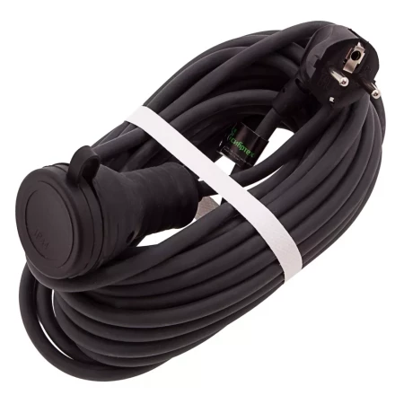 Удлинитель силовой 10 м, 16 А, тип УХз16, КГ 3 x 2.5 мм, 1 розетка, Россия Сибртех 95895 купить в Нижневартовске