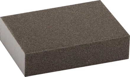 Губка шлифовальная ЗУБР &quot;МАСТЕР&quot; четырехсторонняя, средняя жесткость, Р120, 100х68х26мм 35611-120 купить в Нижневартовске