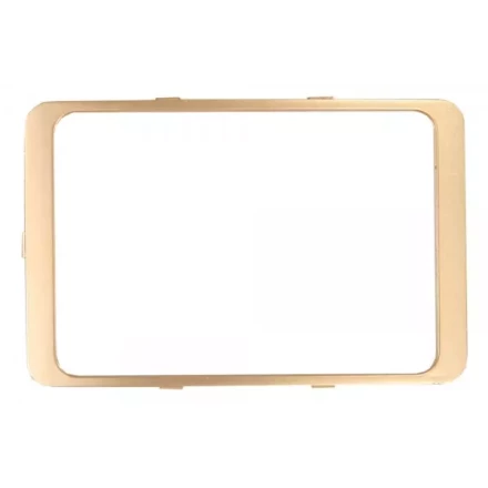 Вставка СВЕТОЗАР "ГАММА" декоративная, цвет золотой металлик, двойная SV-54175-GM купить в Нижневартовске