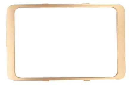 Вставка СВЕТОЗАР "ГАММА" декоративная, цвет золотой металлик, двойная SV-54175-GM купить в Нижневартовске