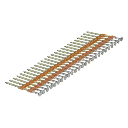 Гвозди для пнев. нейлера (оцинк.), длина - 65 мм, диам. - 2,9 мм, 2000 шт. Denzel 57685 купить в Нижневартовске