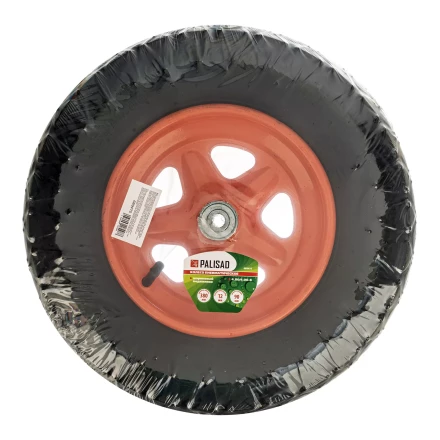 Колесо пневматическое Palisad «Звезда» 4.80/4.00-8 D380 мм, внутренний диаметр подшипника 12 мм, длина оси 90 мм, 689475 купить в Нижневартовске