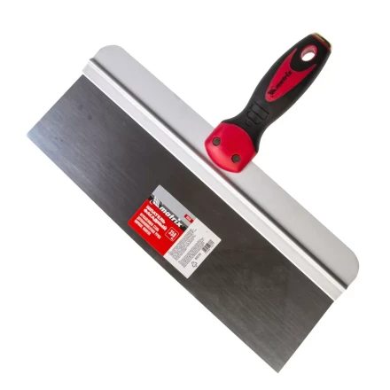 Шпатель фасадный из нержавеющей стали, 350 мм, двухкомпонентная ручка, широкое полотно Matrix 85539 купить в Нижневартовске