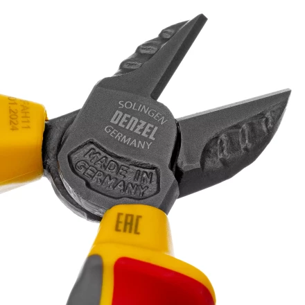 Бокорезы, диэлектрические рукоятки Denzel 17789, до 1000 В, трехкомпонентные рукоятки, 180 мм купить в Нижневартовске