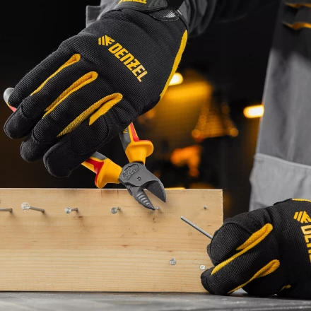 Бокорезы, диэлектрические рукоятки Denzel 17789, до 1000 В, трехкомпонентные рукоятки, 180 мм купить в Нижневартовске