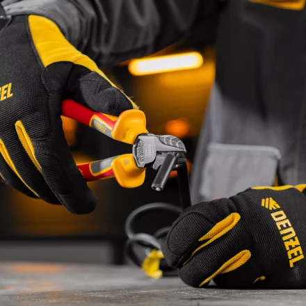 Бокорезы, диэлектрические рукоятки Denzel 17789, до 1000 В, трехкомпонентные рукоятки, 180 мм купить в Нижневартовске