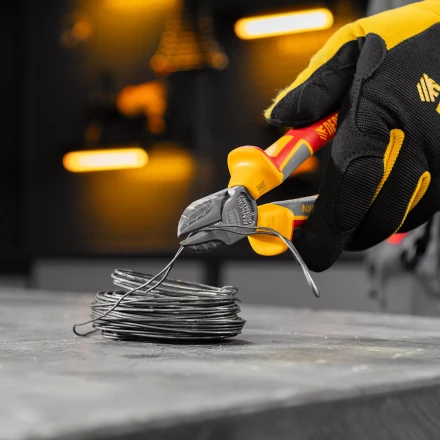 Бокорезы, диэлектрические рукоятки Denzel 17789, до 1000 В, трехкомпонентные рукоятки, 180 мм купить в Нижневартовске