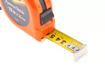Рулетка Classic, 10 м х 25 мм, пластиковый корпус  SPARTA 31305 купить в Нижневартовске