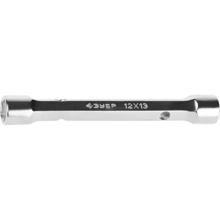 Ключ торцовый ЗУБР "МАСТЕР" двухсторонний, усиленный, шестигранный профиль, 12х13мм 27190-12-13 купить в Нижневартовске
