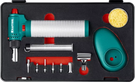 MULTI TORCH набор 8-в-1 многофункциональная автономная газовая горелка с пьезоподжигом, 1300 °С 55506-H8 купить в Нижневартовске