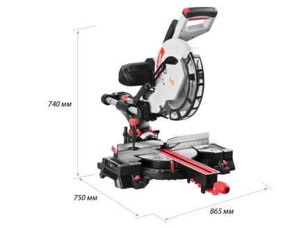 Пила торцовочная с ременной передачей ЗПТ-305-1800 ПЛР серия МАСТЕР купить в Нижневартовске