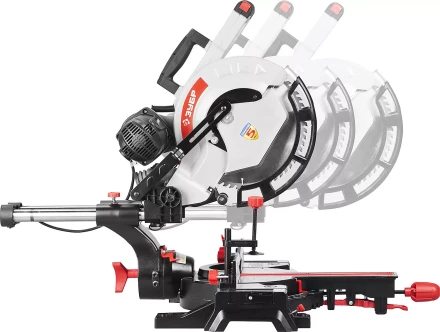 Пила торцовочная с ременной передачей ЗПТ-305-1800 ПЛР серия МАСТЕР купить в Нижневартовске