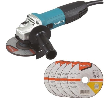 Угловая шлифмашина Makita GA5030RX8, 720 Вт, 125 мм, 11000 об/мин купить в Нижневартовске
