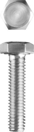 Болт ЗУБР "МАСТЕР" с шестигранной головкой, ГОСТ 7798-70, класс прочности 5.8, оцинкованный, M20x70мм, 5кг 303080-20-070 купить в Нижневартовске