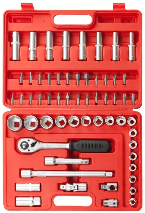 Набор ЗУБР "МАСТЕР" Торцовые головки SUPER LOCK, 1/2", 59 предметов 27632-H59 купить в Нижневартовске