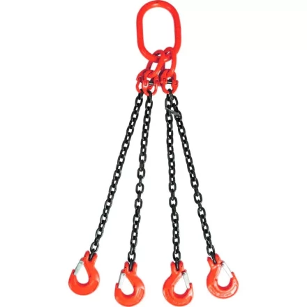 Строп цепной TOR 4СЦ г/п 26,5 т 2,0 м с самозакрывающимися крюками 1018597 купить в Нижневартовске