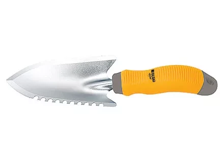 Совок посадочный широкий зубчатый молибденовое покрытие 2-комп. рукоятка  PALISAD LUXE 62654 купить в Нижневартовске