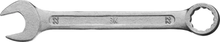 Ключ комбинированный гаечный ЗУБР "СТАНДАРТ", оцинкованный, 22мм 27112-22 купить в Нижневартовске