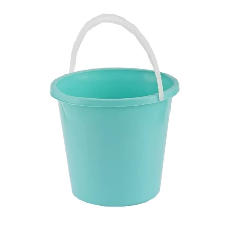 Ведро пластмассовое круглое 10л бирюзовое ТМ Elfe 92966 купить в Нижневартовске