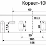 Нож К-100 комплект 2шт 25529 купить в Нижневартовске