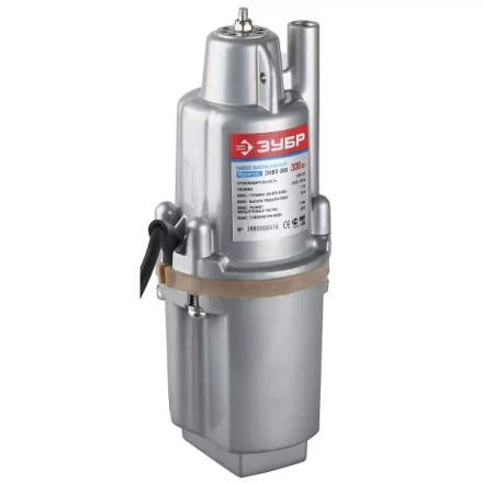 Насос ЗУБР Родничок вибрационный погружной для чистой воды, 1400л/ч, 300Вт ЗНВП-300 купить в Нижневартовске