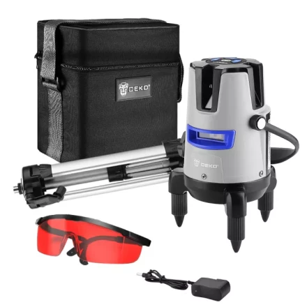 Уровень лазерный со штативом DEKO LL57 PRO SET2, 065-0104, со штативом купить в Нижневартовске