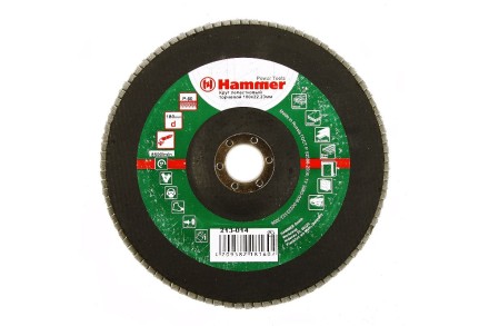 Круг Лепестковый Торцевой (КЛТ) HAMMER КЛТ 1 Ф180х22 Р60 213-014 купить в Нижневартовске