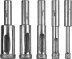 Набор ЗУБР "ПРОФЕССИОНАЛ": Алмазные трубчатые сверла по керамике с кондуктором, гальваника, зерно 60, d=4/6/8/10/12мм, 6шт 29851-H6 купить в Нижневартовске