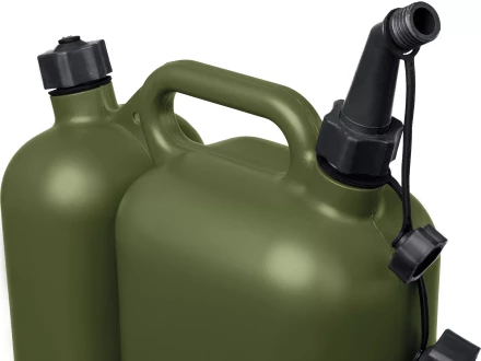 ЗУБР 5 + 2.5 л, пластиковая усиленная двухсекционная канистра, Профессионал (38367-7.5) купить в Нижневартовске