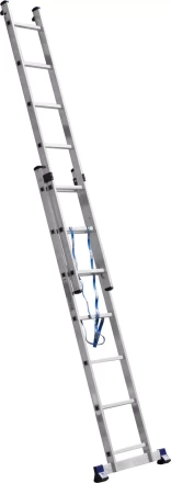 Лестница СИБИН универсальная, двухсекционная, 7 ступеней 38823-07 купить в Нижневартовске