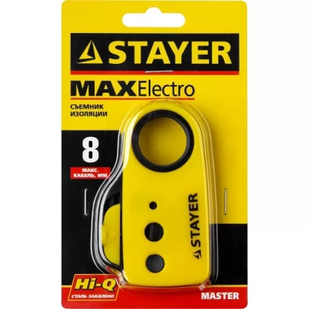 Стриппер SX-8 для снятия изоляции кабелей, до 8 мм, STAYER 22663_z01 купить в Нижневартовске