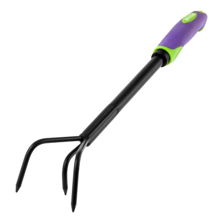 Рыхлитель 3-зубый Palisad 62063, 60х400 мм, стальной, обрезиненная эргономичная рукоятка, LSR1 купить в Нижневартовске