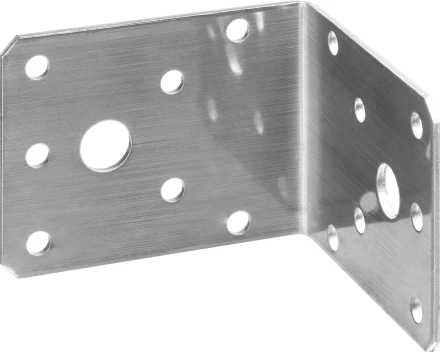 ЗУБР НКУ-2.0, 55 x 70 x 70 x 2 мм, нержавеющий крепежный уголок, Профессионал (310526-55) купить в Нижневартовске