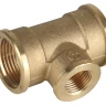 Тройник GENERAL FITTINGS переходной, латунь, г/г/г, 1"-1/2"-1" 51061-1-1/2-1 купить в Нижневартовске