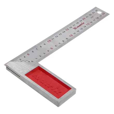 Угольник стальной Matrix, 250 мм, градуировка 32390 купить в Нижневартовске